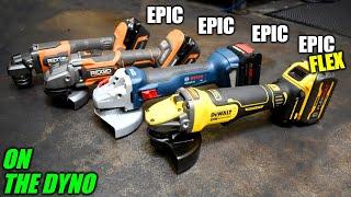 By FAR the Best Angle Grinders Yet: Bosch, Ridgid & DeWALT Flexvolting it Up