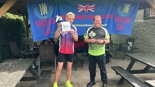 Nick Pounder - 100th Marathon Presentation