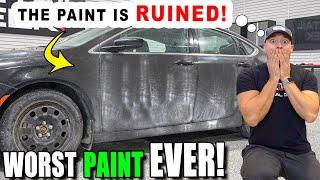 Restoring The WORST Black Paint I've Ever Seen!