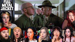 TOP "Drill Sergeant Monologue" Reactions! Full Metal Jacket Movie Reaction First Time Watching