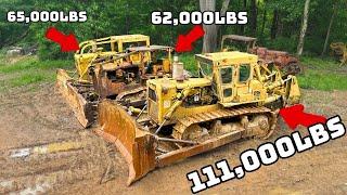 Old Iron Lives! Massive Dozers and Forgotten Machines Back at Work!
