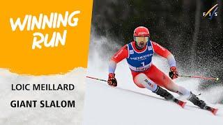 Loic Meillard returns on top of the podium in Hafjell | FIS Alpine World Cup 24-25