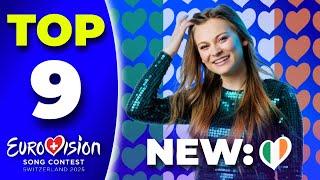 Eurovision 2025 | My Top 9 - NEW: