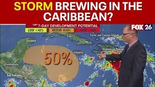 Another storm coming in the Caribbean? | FOX 26 Tropical Weather Update