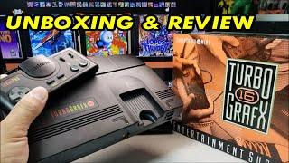 Turbo Grafx 16 Mini unboxing and review