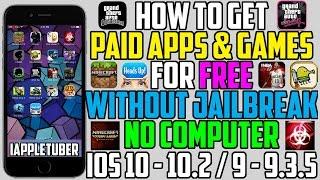 Better Than Vshare? How To Get Paid Games/Apps FREE on IOS 10 - 10.2 & 9 (No Jailbreak No Computer)