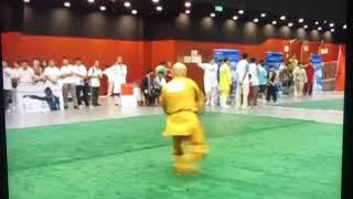 Shaolin fu Chen at 2009 world Guoshu comp hongkong/ gold medal