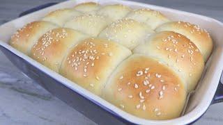 Super Fluffy Milk Buns | No Knead! | 2 Minutes Dough Ready, Incredibly Easy and Delicious! 免揉牛奶小餐包