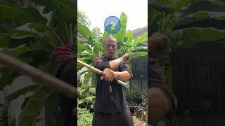 Arnis Tutorial- Heaven & Earth 2in1 Variation: How to Martial Arts double Weapons technique #eskrima