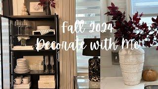 Fall 2024 Decorate with Me| Fall Home Decor|Home Reset