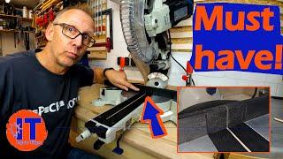 Why You Should Use a Zero Clearance Insert on Your Miter Saw @ingostipps