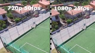 phantom 3 standard 720p 50fps vs 1080p 25fps