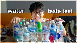 i tried every water brand in Singapore and rated them