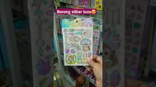 BORONG STIKER VIRAL LUCU, #stikerviral #stiker #stikerjurnal #shorts #short