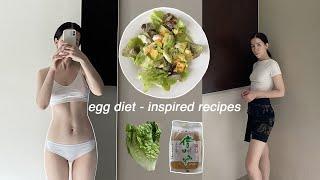 -10 kg  Egg diet inspired recipes for WEIGHT LOSS & BEAUTIFUL BODY  5 quick & easy meal ideas