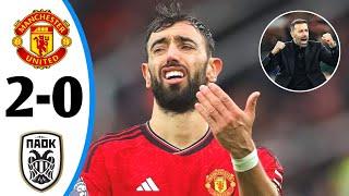 Manchester United vs PAOK 2-0Extеndеd Highlights all Goals 2024 