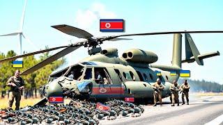 7 CH-47D Helicopters Carrying 9,000 North Korean Soldiers, Destroyed by Ukraine!