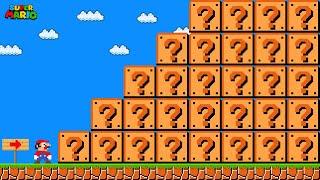 Can Mario Collect 999 Giant item Blocks in New Super Mario Bros. Wii?