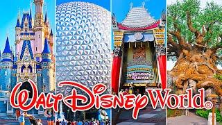 Walt Disney World 2024 - 4 Park Tour - Magic Kingdom, EPCOT, Hollywood Studios and Animal Kingdom