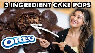 Oreo Cheesecake Bites | 3 Ingredients | Low Carb I Healthy Dessert