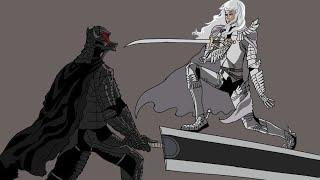 Guts vs Griffith berserk[fan animation]