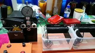 Lankeda desktop filament extruder line