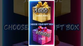 Choose your Gift Box Challenge  #gift #giftbox #giftunbox #viralvideo #videos #choose #tiktok