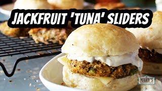 JACKFRUIT 'TUNA' SLIDERS | Vegan Recipe by Mary's Test Kitchen