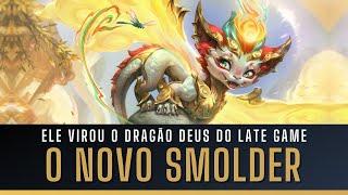 TESTEI O NOVO SMOLDER! RIOT FEZ 26 MUDANÇAS NO CAMPEÃO! AGORA, ELE VIROU O DRAGÃO DEUS DO LATE GAME