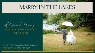 Mia and Harrys Luxury Small Wedding at Cote How in the Lake District