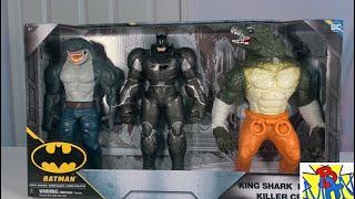 King Shark Batman Killer Croc Target 3 Pack 12” Spin Master 2024 DC