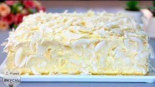 Raffaello cake that you will cook every day? INEXPENSIVE, simple recipe! Baked in 15 minutes!