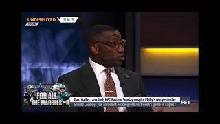 Skip Bayless and Shannon heap praise on Eagles Greg Ward Jr - 12/16/2017