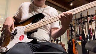 New Squier Sonic Series Precision Bass Soundtest!