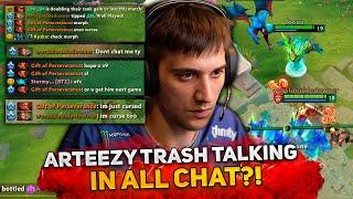 ARTEEZY TRASH TALKING in ALL CHAT?! RTZ plays MONKEY KING in 11,000 MMR!