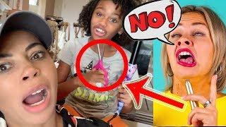 Mami CrayCray Tries HILARIOUSLY RELATABLE EVERYDAY SITUATIONS  - Family Vlog