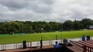 DFB Pokal, 1. Hauptrunde 1. FC Saarbrücken gegen Union Berlin: Einmarsch