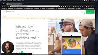 How to Sign Up for Google My Business - Part 1 of 2 by David R Esau