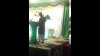 Shuja Rana reciting Naat