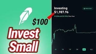 Robinhood Investing With Little Money - How to Invest with a Small Robinhood Account