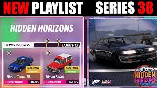 Festival Playlist Series 38 Hidden Horizons in Forza Horizon 5 (UPDATE 38)