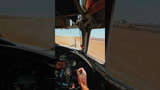 Aircraft AN-26 Takeoff (unpaved airstrip) #aircraft #an26 #aviation #flight  #takeoff #cabincrew