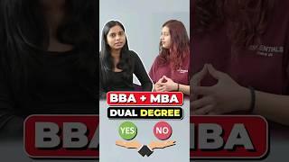 BBA+MBA Dual Degree! Yes or No? IPU BBA Student Interview! #BBA #BBAJobs #BBACourse