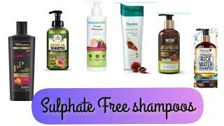 10 best SULPHATE free & PARABEN free shampoos || SLS free || Haircare || Live young