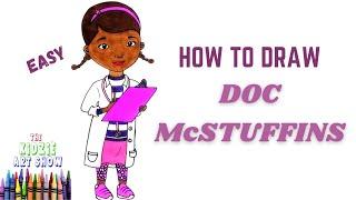 How to draw Doc McStuffins step by step easy