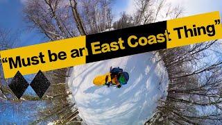 Skiing the Feared DOUBLE BLACK Diamond "Upper Wipeout" of Windham, NY