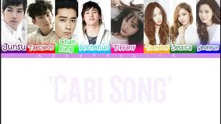 2pm & SNSD 'Cabi Song' Color Coded Lyrics [Han|Rom|Eng]