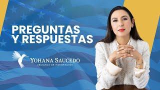 Preguntas a la Abogada Yohana Saucedo