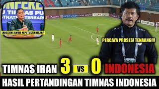 SUDAH BERJUANG SAMPAI AKHIR! Hasil Timnas Indonesia U-20 vs Iran U-20 Malam Ini