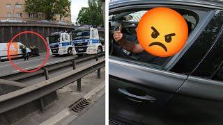 Road Rage mit RS6, Klimakleber kleben sich an Autos (hatte ne kurze Zündschnur)